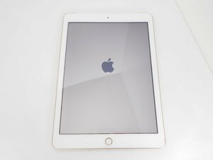 ●ipad 第5世代 32GB A1823 ゴールド ソフトバンク 判定〇 画面割れ ジャンク