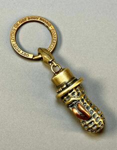  brass key holder Peanuts antique Vintage brass E11