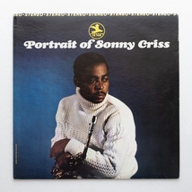 USオリジナル盤　ソニー・クリス / Portrait of Sonny Criss PRESTIGE PRST 7526 / VAN GELDER刻印 / 濃青レーベル / 右トライデントロゴ_画像1