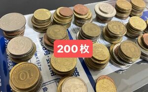 外国通貨 コイン 海外 まとめ売り 200枚 大量