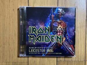 IRON MAIDEN アイアンメイデン / DEFINITIVE LEICESTER 1986 2CD ＋DVD TV SPECIAL 1986 - 1987
