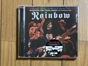 RAINBOW レインボー / BUDOKAN 1981 FINAL NIGHT SOUNDBOARD 