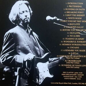 ERIC CLAPTON エリッククラプトン / ROYAL ALBERT HALL 1990 6TH NIGHT MULTITRACK MASTER 2CD ＋DVD THE VIDEO フィルコリンズの画像6