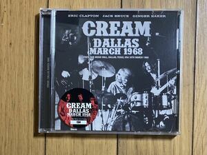 CREAM クリーム / DALLAS MARCH 1968 エリッククラプトン