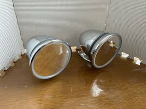  cannonball type fender mirror 2 piece set old car and so on 