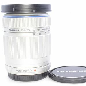 【綺麗な外観】OLYMPUS PEN レンズ M.ZUIKO DIGITAL ED 40-150mm F4.0-5.6 SLV ＃D0112404024Aの画像5