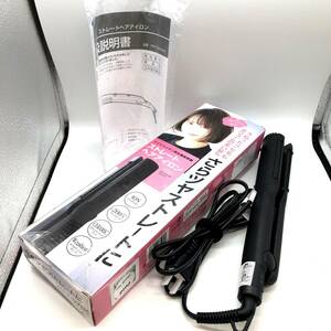 【極美品】マイナスイオン ストレートヘアアイロン STRAIGHT Hair Iron DMB-763-BK 