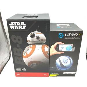 【保管品・美品】STAR WARS スターウォーズ BB-8 ラジコン Sphero2.0 球型ロボット 2台セット！/動作未確認