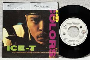 7インチ Ice-T / Colors★ドイツ盤 Rap45 Muro Koco