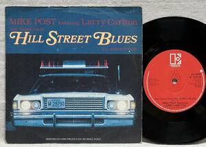 7インチ Mike Post Featuring Larry Carlton / The Theme From Hill Street Blues★UK盤