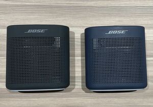 【中古美品】BOSE SoundLink COLOR 2 TWSステレオブルー&ブラック2台