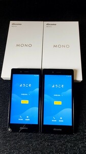 【ジャンク品】ドコモ　MONO MO-01J　２台