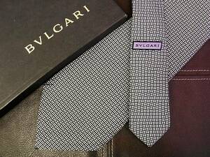 ●5-0567●在庫処分SALE●【BVLGARI】ブルガリ 「最高級セッテピエゲ」 ネクタイ