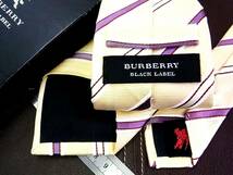 ●5-0744●在庫処分SALE●【刺繍ロゴ入】バーバリー【ブラックレーベル】【BURBERRY】ネクタイ_画像2