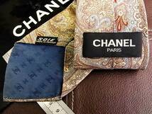 ●5-0790●在庫処分SALE●シャネル【CHANEL】「ペイズリー」ネクタイ★_画像1