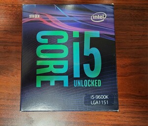 Intel CPU Core i5-9600k lga1151