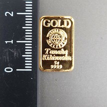 1111円～ 純金 インゴット 田中貴金属 24金 GOLD 5g 純金 ゴールドバー_画像3