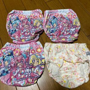 女の子 下着 パンツ 110cm 4枚セット プリキュア ショーツ