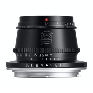 銘匠光学 TTArtisan 35mm f/1.4 C (キヤノンRFマウント・APS-C) ブラック 単焦点レンズ 標準 rfレンズ Canon