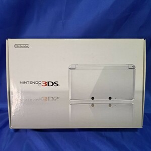 【空箱のみ】　任天堂　ニンテンドー3DS　ICE WHITE 白　 アイスホワイト　本体無し