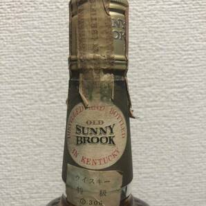 OLD SUNNY BROOK オールド サニー ブルック ケンタッキー ストレート バーボン ウイスキー 特級 未開封 古酒 760ml 43% の画像3