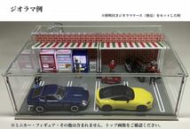 1/64 自販機 ×3台 屋根 ×2基 ベンチ テーブル リサイクルボックス ガードレール　ジオラマ　計13点　送料無料_画像10