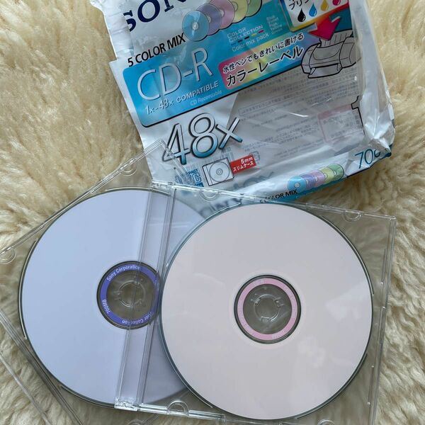 SONY CD-R 新品未使用　2枚