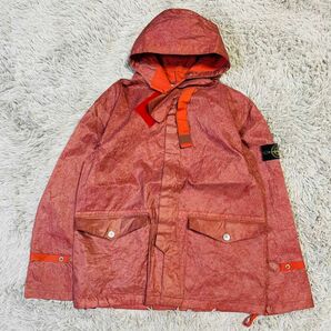 【希少】90s STONE ISLAND ストーンアイランド　グリーンエッジ　ナイロンジャケット　アーカイブ　激レアオーバーサイズ