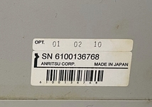 【ジャンク】 ANRITSU MP1777A 10GHz ジッター・アナライザ_画像9