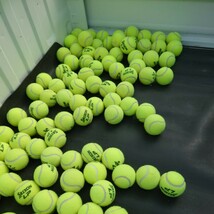 【中古ボール】SRIXON LPテニスボール120個 / 練習用ノンプレッシャーボール 専用ケース付き_画像8
