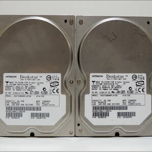 HITACHI 3.5インチHDD HDS728080PLAT20 80GB IDE 2台セット #12206の画像1