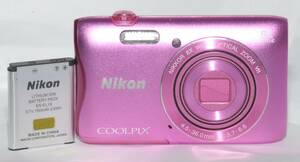 Nikon ニコン COOLPIX S3700　ピンク
