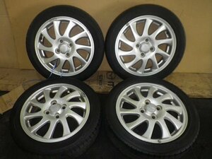 【検査済】 タント CBA-L375S 純正 アルミ 15インチx4.5J ４穴 ４本 P=100 45 [ZNo:06000815] 9849