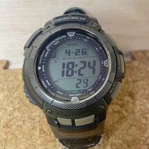 ●可動ジャンク● CASIO PRO TREK PRW-1000LJ クォーツ 必ず説明文お読み下さい　503_画像1