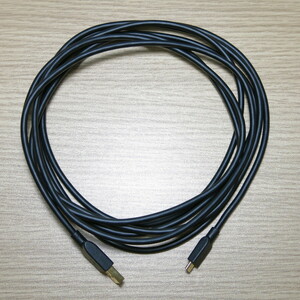 Amazonベーシック マイクロ USB ケーブル プリンター対応 高速充電 3.0m (USB-A 2.0 - Micro-B) ブラック