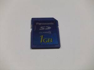 SDカード 1GB フォーマット済み 1枚 動作品 Panasonic