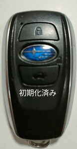 初期化済スバル純正スマートキー3ボタン基盤番号281451-5801　001-A01470 14AHA-01新品電池サービス⑮