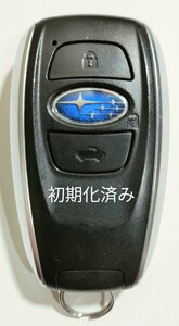 初期化済スバル純正スマートキー3ボタン基盤番号231451-7000　007-AD0098 14AHH新品電池サービス①