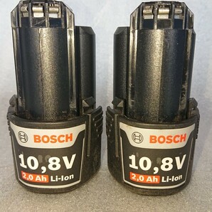 ☆送料無料☆ボッシュ BOSCH インパクトドライバー セット GDR10.8-LIN 10.8V2Ah バッテリー2個 充電器 専用ケース 取扱説明書の画像5