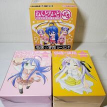 ●DE64【送80】1円～ 未開封 らき☆すた おきらくBOX 泉こなた 柊かがみ / ねんどろいどぷち 9種+シークレット+ダブり セット フィギュア_画像1