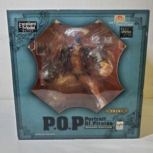 ●DE84【送120】1円～ 未開封 メガハウス P.O.P POP STRONG EDITION ONE PIECE ワンピース フランキー フィギュア