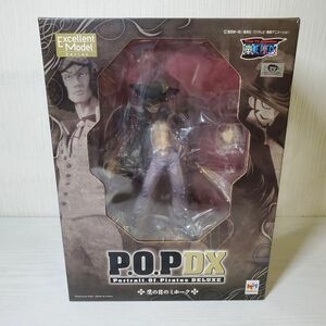 ●DE74【送100】1円～ 未開封 メガハウス P.O.P DX POP ONE PIECE ワンピース 鷹の目のミホーク フィギュア