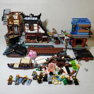 ●DE96【送100】1円～ LEGO レゴ 70657 ニンジャゴー シティポートパーク