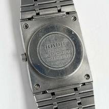 [稼働難あり] Rado DIASTAR ラドー ダイヤスター 129.0194.3 クオーツ_画像6