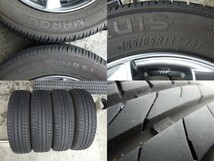 224-891　LEBEN　アルミホイール＆ラジアルタイヤ　155/65R13　2021年　4本セット_画像6