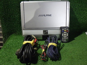 N224-13　アルパイン　TMX-R2200/MG　10.2インチフリップダウンモニター　リモコンセット　手渡し不可商品