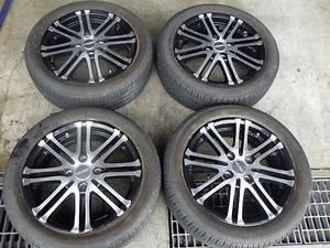 224-894　WREST　アルミホイール＆ラジアルタイヤ　165/55R15　2019年　4本セット