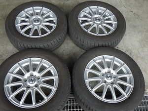 224-910　weds　アルミホイール＆ラジアルタイヤ　215/60R16　2022年　4本セット