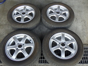 224-912　FEID　アルミホイール＆ラジアルタイヤ　165/70R14　2022年　4本セット