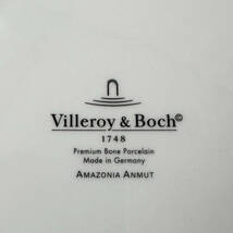 T636 美品 Villeroy&Boch ビレロイ&ボッホ アマゾニア 27cm プレート AMAZONIA ANMUT ドイツ製 食器 皿 _画像4